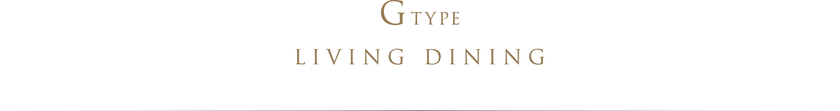 GTYPE LIVING DINING